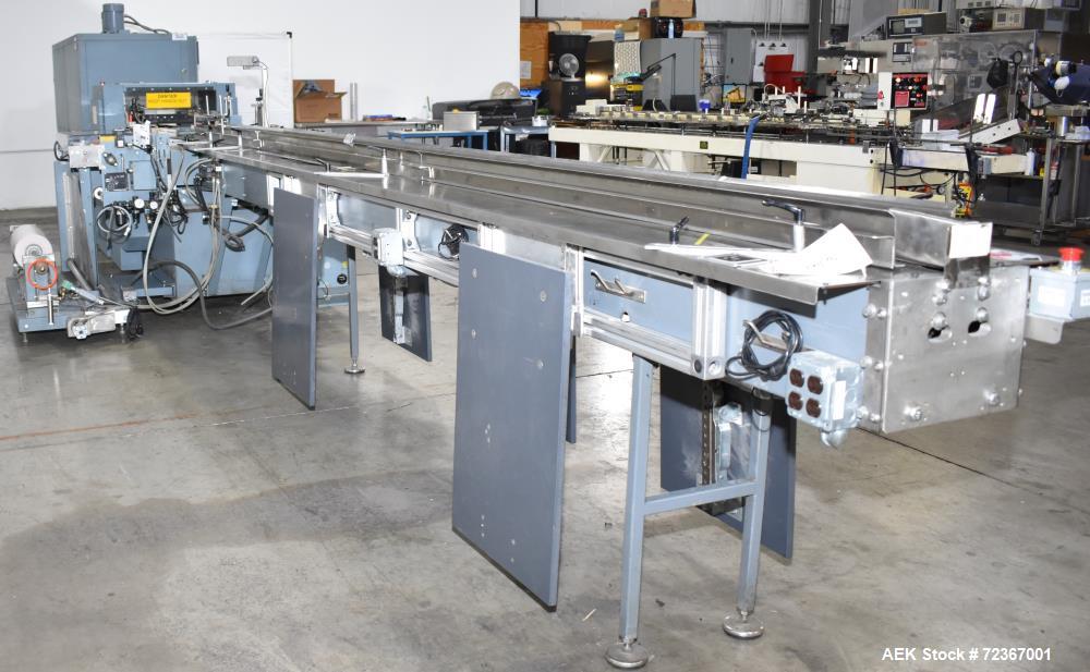 Shanklin HS1 Shrink Wrapper with Extended Infeed and Shanklin T72 Shrink Tunnel
